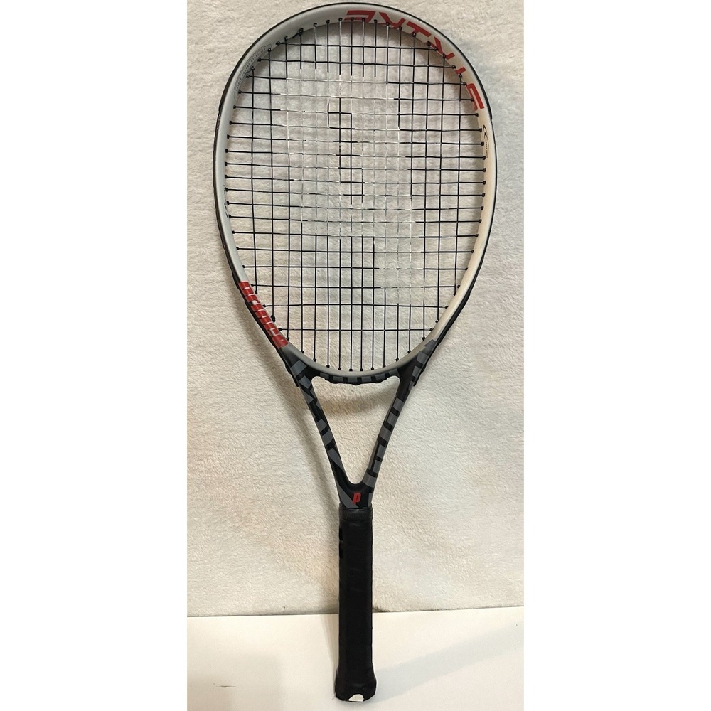 Prince Strike 110 Tennis Racquet Black/Grey 4 1/4 2 EXC Power Level 775